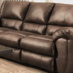 Sofa Set with Motion Reclining edge seats