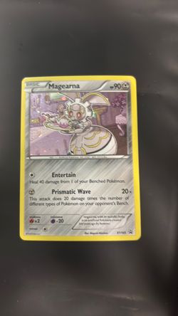 Magearna Holo Pokémon Card XY165