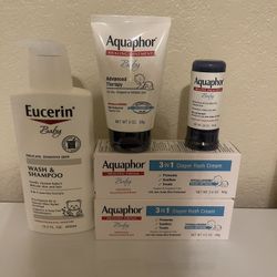 Aquaphor and Eucerin Baby Care Set