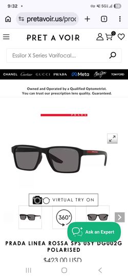 Prada Linea Rossa Polarized  cash only
