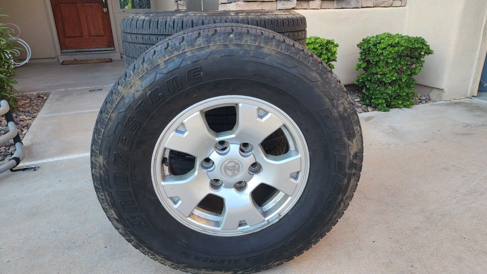 265/ 70 R16 2010 Toyota Tacoma Tires And Wheels