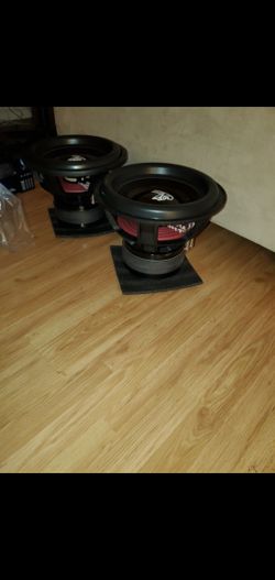 Pair Of 15" Subwoofers 3500 Rms 