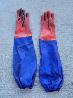 Long Rubber Gloves