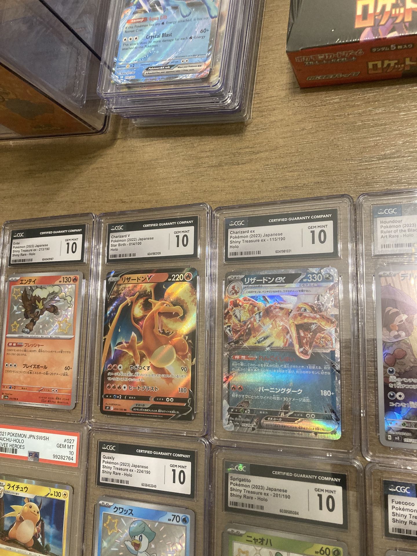 Pokemon Graded 10 Cards