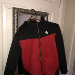 Boys Sherpa Lined Sweater Size 10-12 
