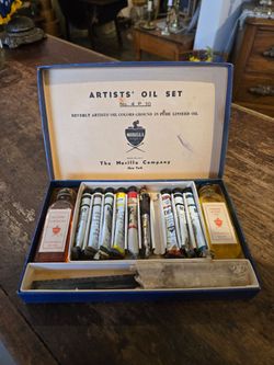 Morilla Artists' Oil Set No. 4P10 Vintage