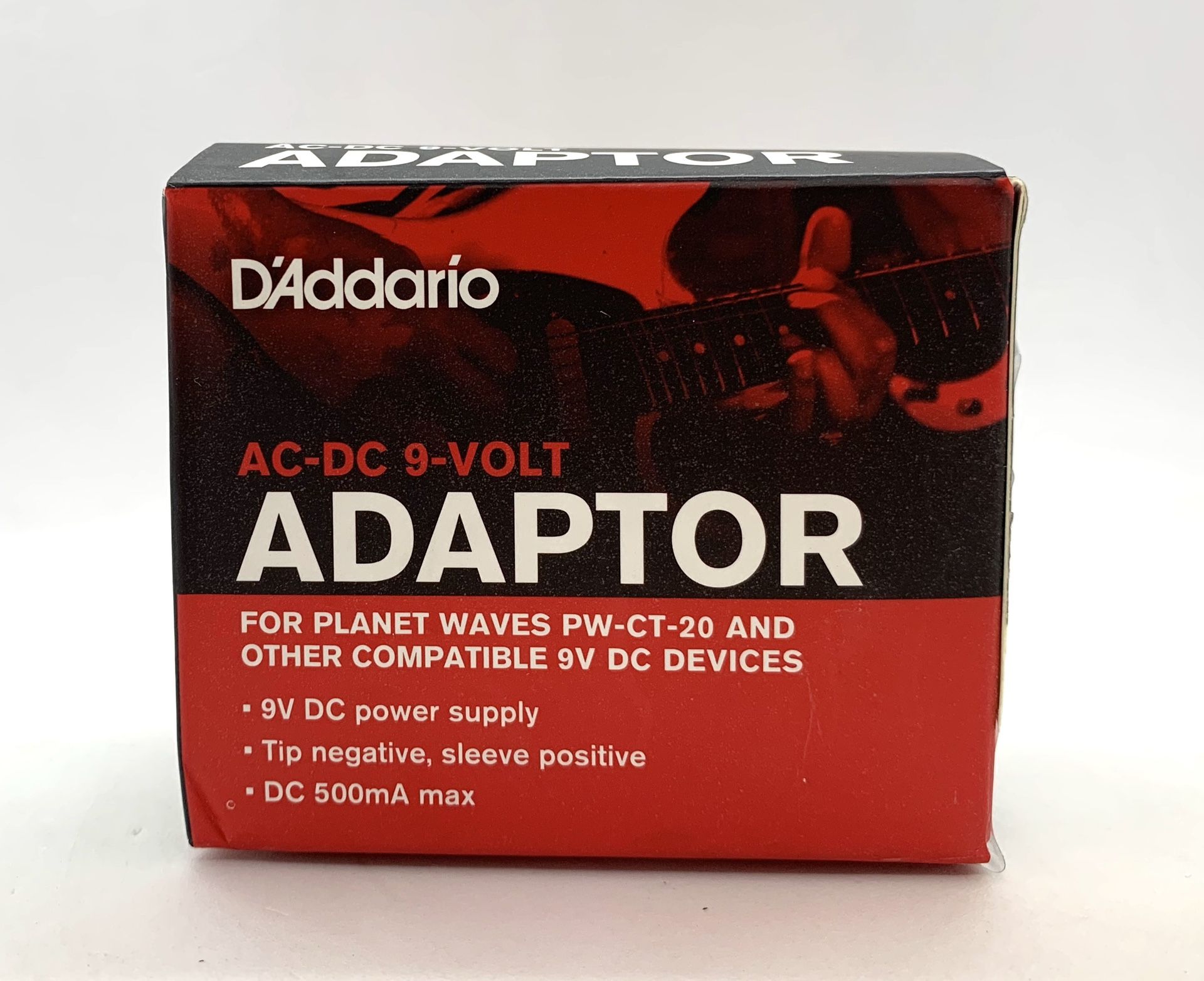 PW-CT-9V Regulated AC-DC 9V Adaptor Guitar Pedal Power Planet Waves D'Addario Eb