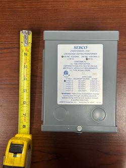 NEW Sebco #1022-12 Low Voltage Lighting Transformers