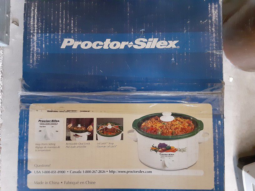 Proctor Silex 33275Y 3 Quart Oval Slow Cooker - White - Bed Bath
