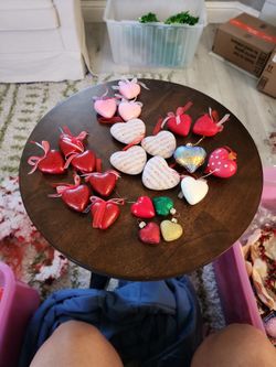 Valentines Heart Ornaments