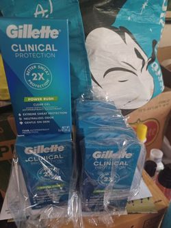 Clear Gel Gillette clínical deodorant