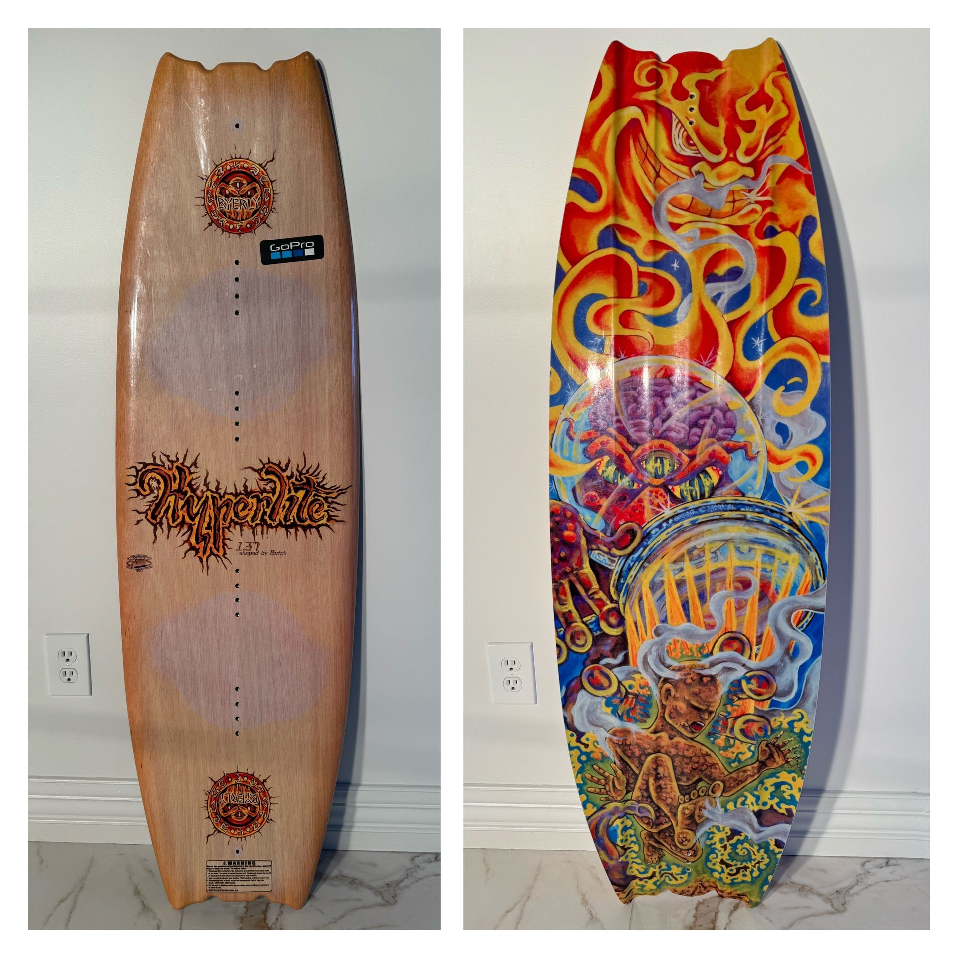 Hyperlite 137 Byerly Wakeboard // Shaped By Butch // Like New