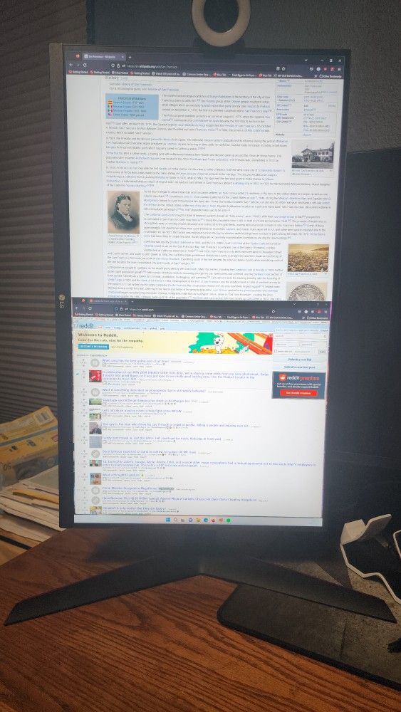 LG 27" 1440p Nano IPS 144Hz Monitor