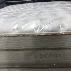 Brand New Queen Size Saatva Mattress $499.financing  Available No Credit Needed 