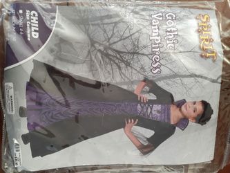 GOTHIC VAMPIRESS COSTUME FOR KIDS