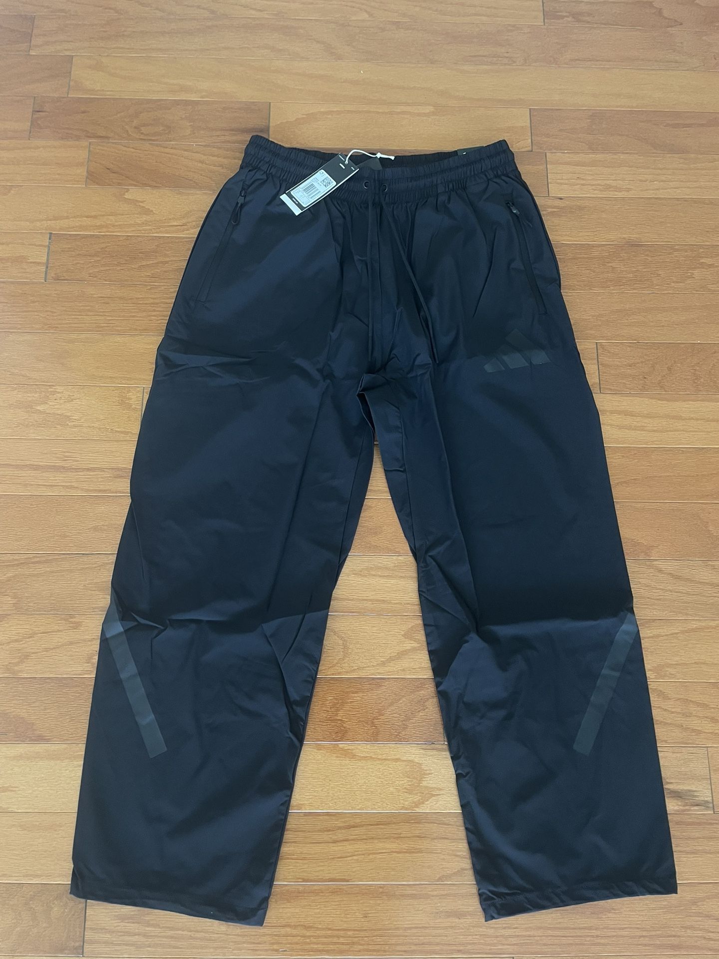 Brand New Black Adidas Loose Fit Pants