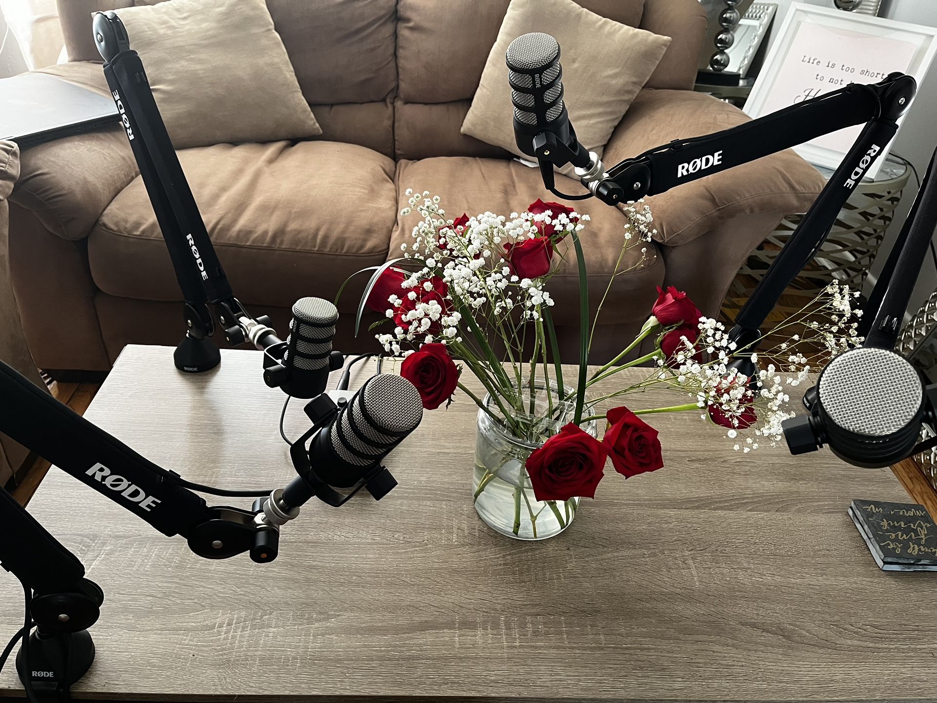 Podcast Equipment 4persons