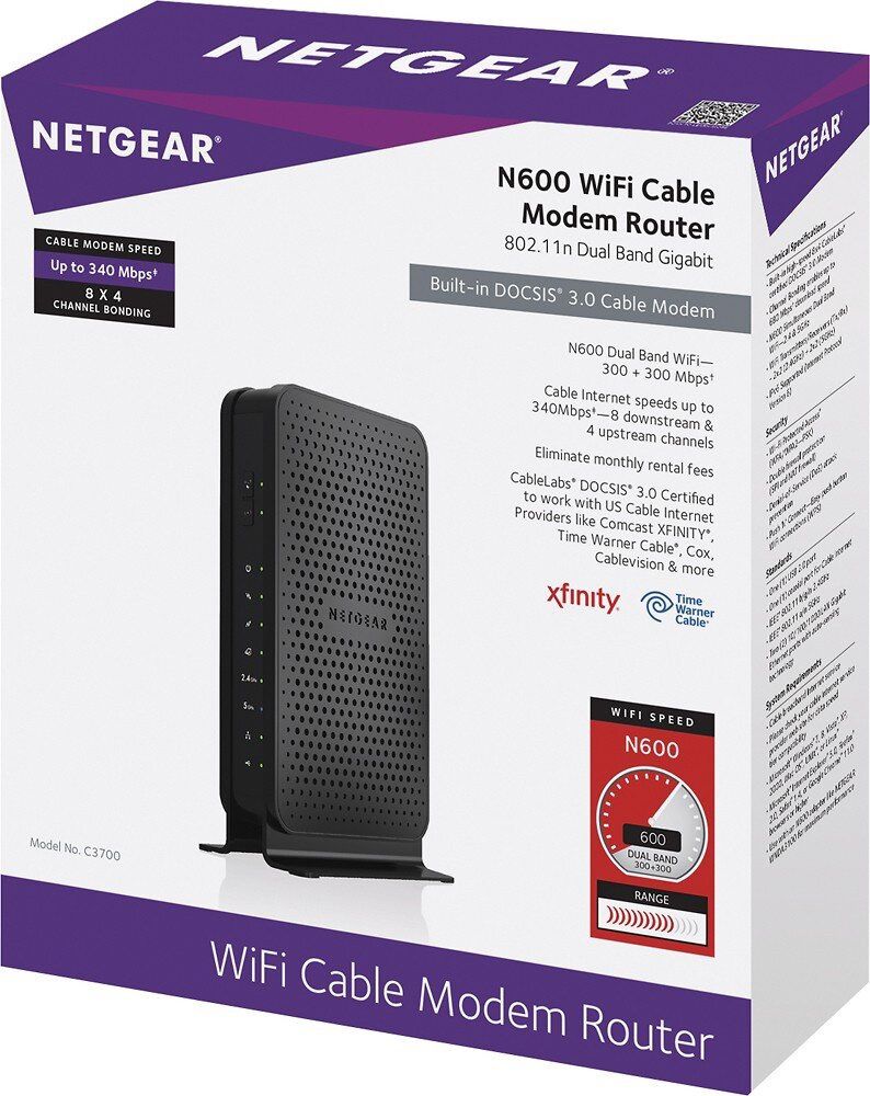 Netgear N600 Dual Modem&Router
