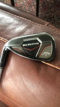 Lefthanded Callaway Big Bertha 8 iron KBS Max 90 steel regular shaft
