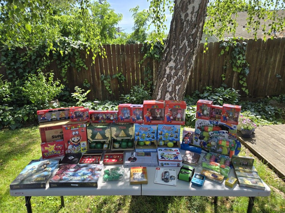 Huge NINTENDO SALE !! Games, Consoles, Cloths, Shoes And TOYS