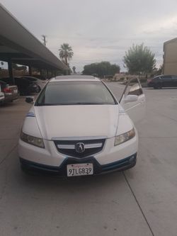 Acura TL White Sedan