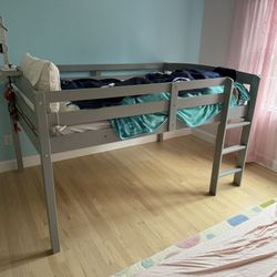 Kids Solid Wood Loft Bed 