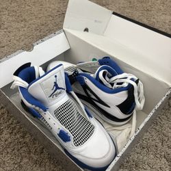 Jordan 4 Size 9.5 Blue And White 
