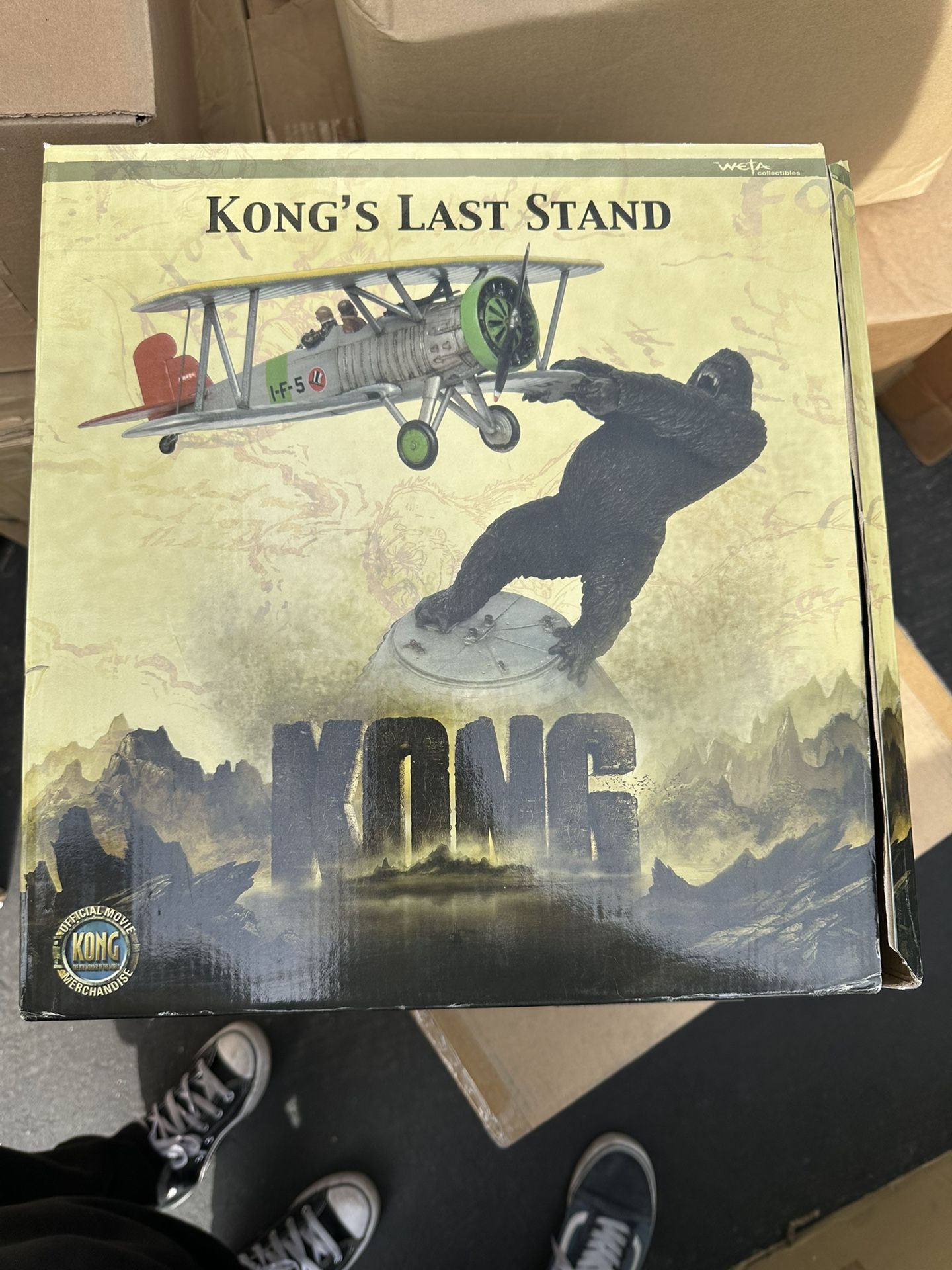 Kong's Last Stand Statue Weta Collectibles King Kong Limited Edition Open Box