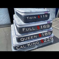 Full Bamboo Plush Comfort Europillow Top 12inch Matres!!