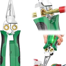 8 in 1 Wire Stripper with Voltage Tester