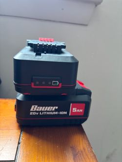 New Bauer 5ah battery’s