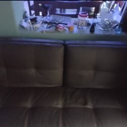 Leather Futon