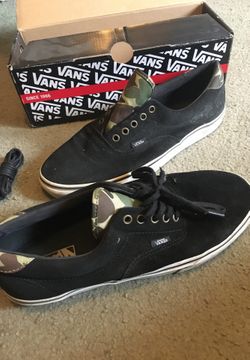 Camo Vans Size 10.5