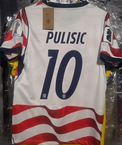 PULISIC USA WORLD CUP JERSEY