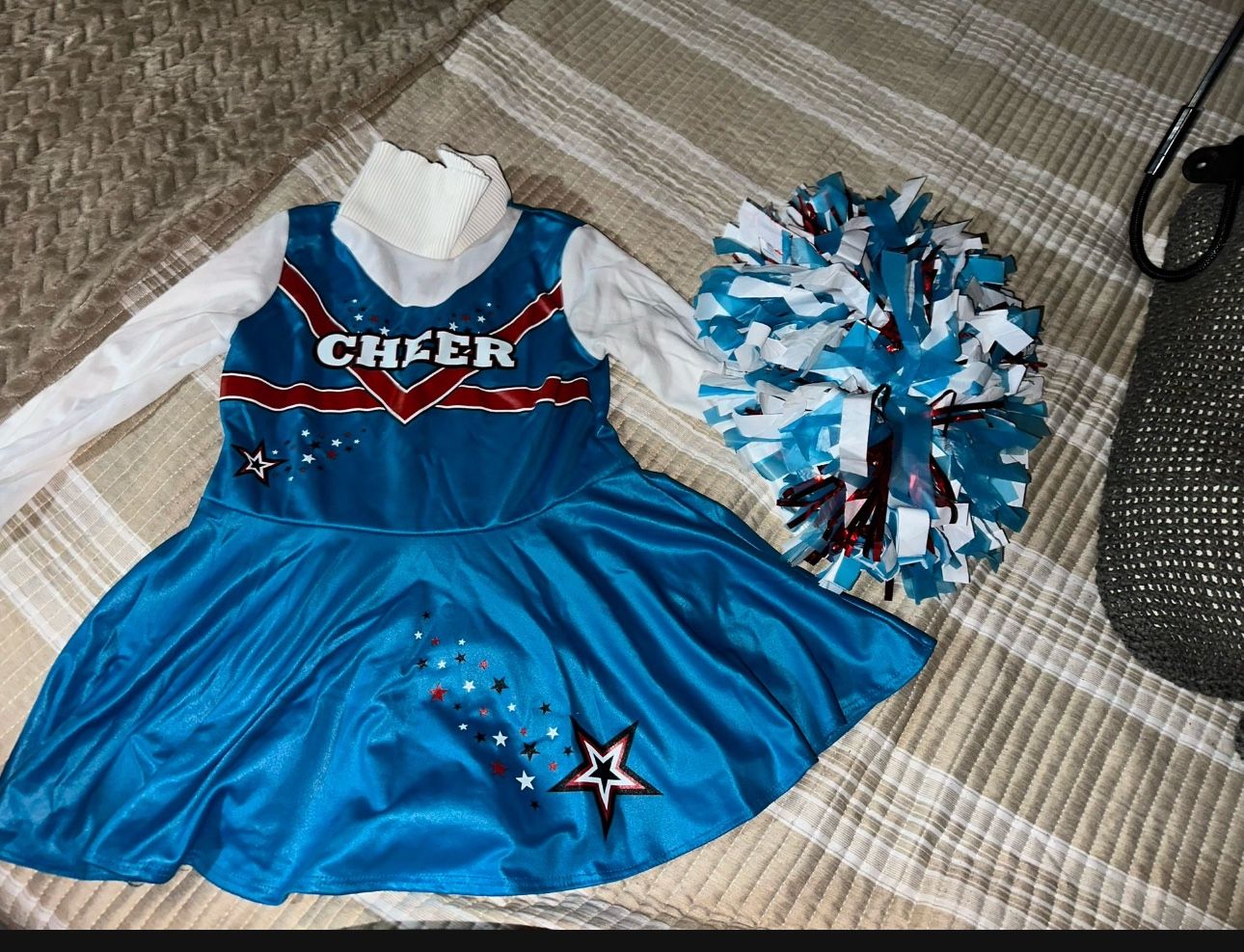 Cheerleader Toddler Costume,3-4 