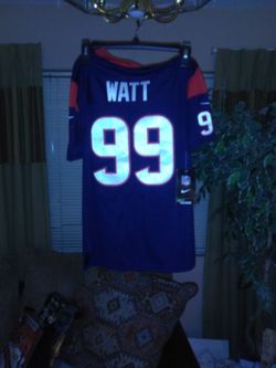 NFL AUTHENTIC GAME ON FIELD JERSEY STITCHED JJ WATT HOUSTON TEXANS THROWBACK JERSEY BRAND NEW