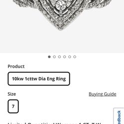 10k Engagement ring