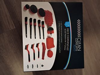 Clean Concepts Auto 17-Piece Cleaning Kit - Professional Detailing Set
