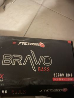 Stetsom Bravo 8K amplifier