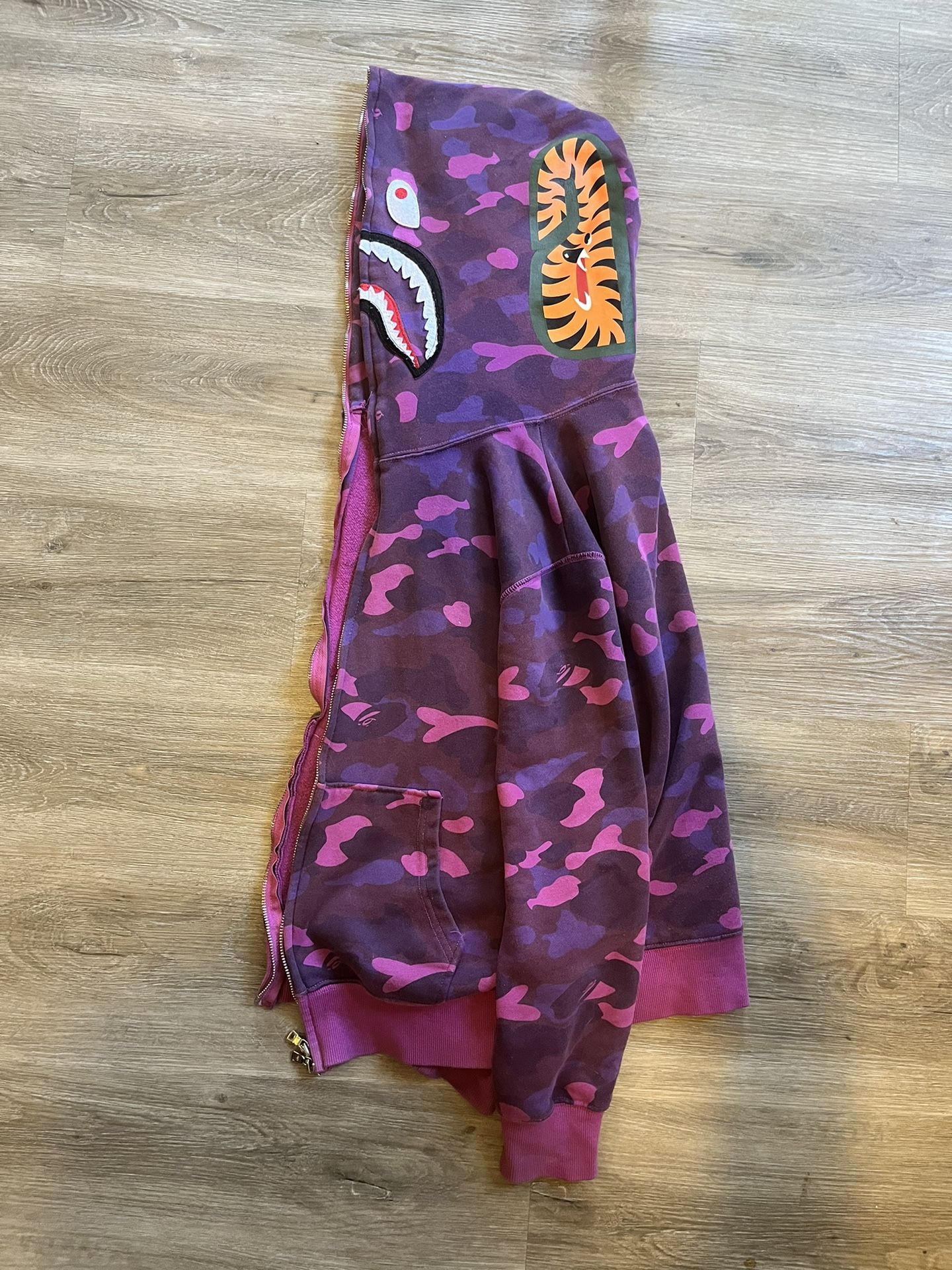 Purple Bape Hoodie 