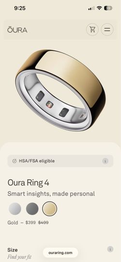 Qura ring 4, size 8