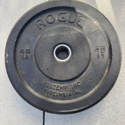 Rogue 45lb Bumper Plate