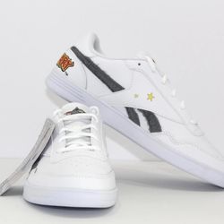 Reebok  Club Memt white Tom & Jerry Size 11
