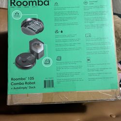 iRobot Roomba 105 Combo Robot Vacuum & Mop + AutoEmpty Dock