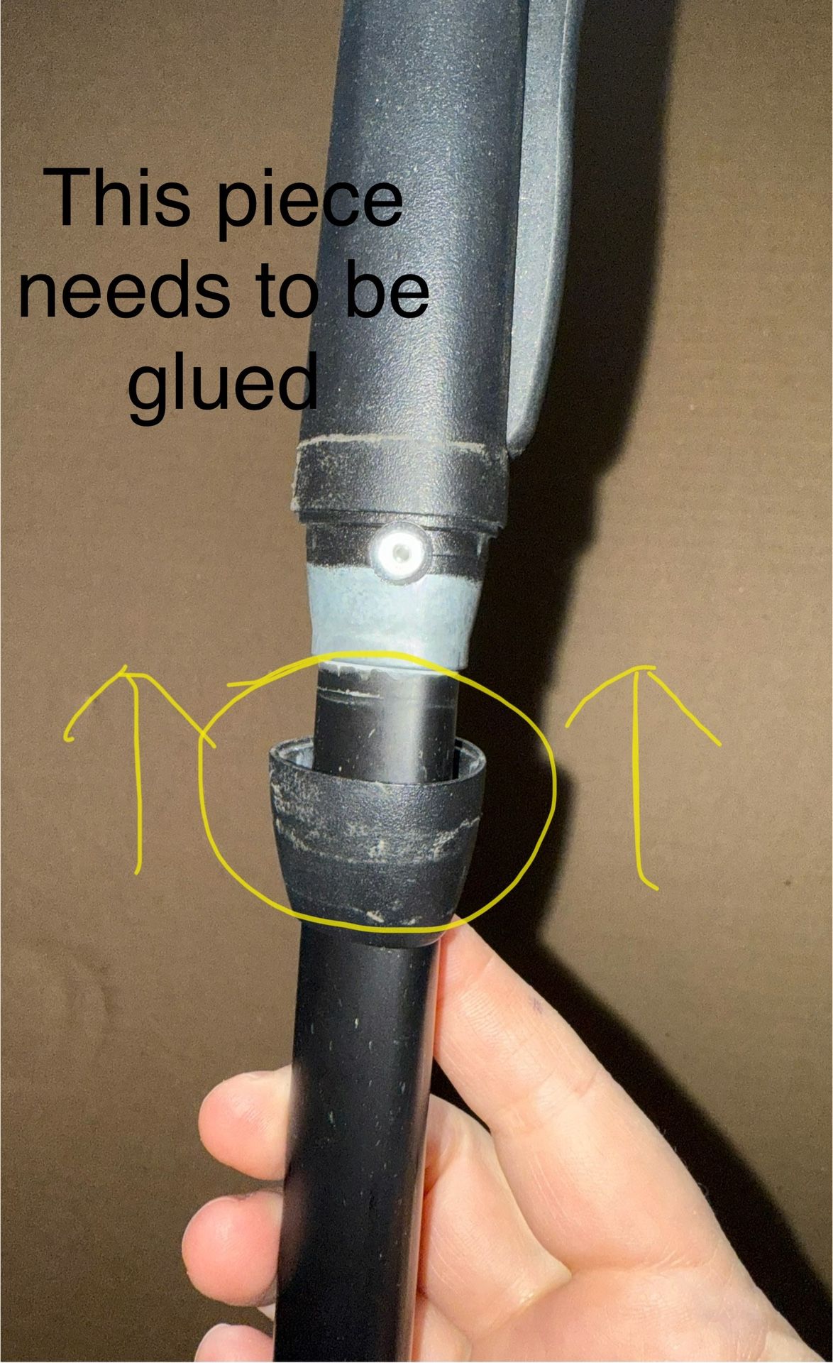 K & M One hand Mic Stand, Round Base, Straight Stand