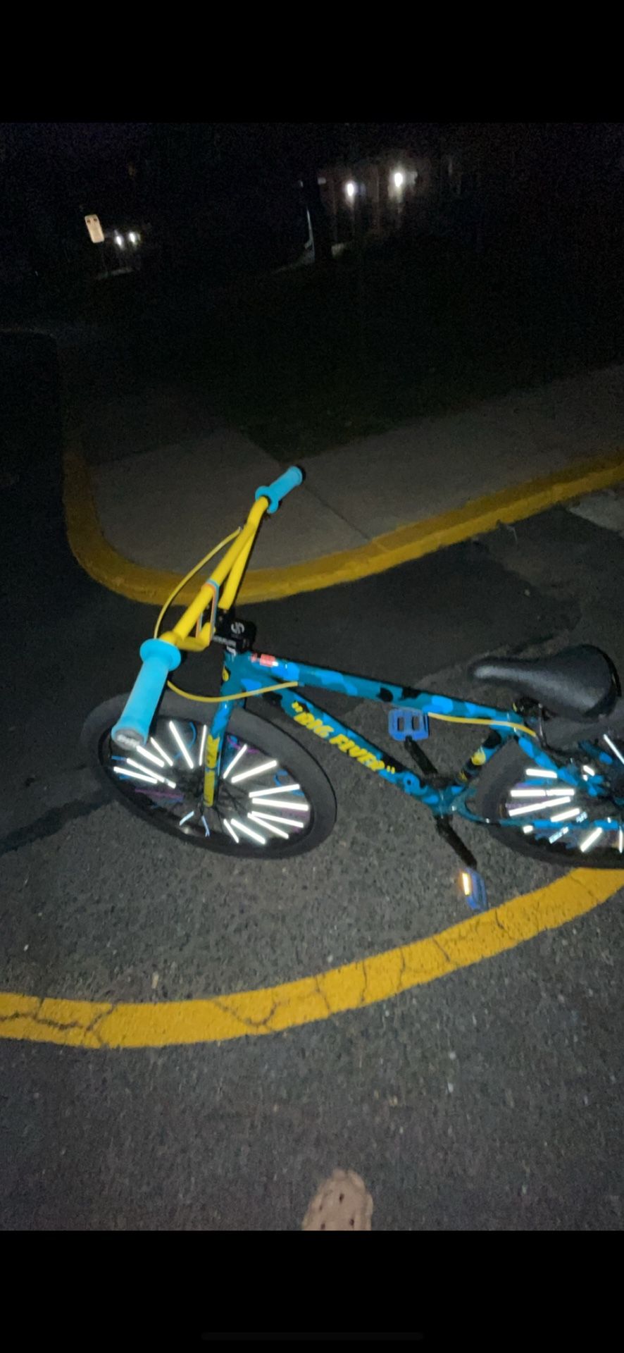 SE Bikes / City Grounds Big Flyer Green Aqua Camo Volt Green 