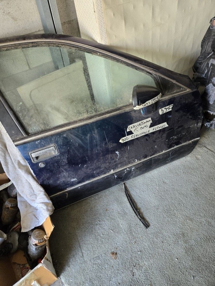 90-96 Gm Chevy Buick Impala Caprice Roadmaster Passenger Door.