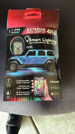 LED Innovation 4-Pod Exterior Rock Light Kit