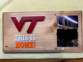 Virginia Tech Picture Frame