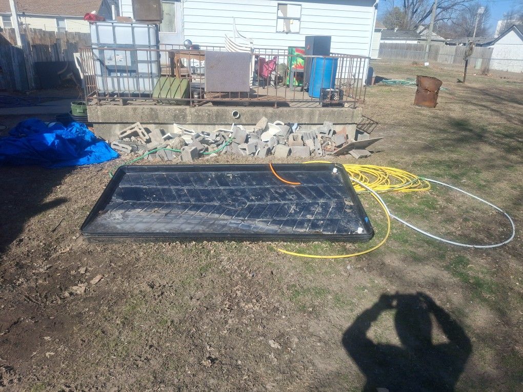 4x8 Watering Trays.